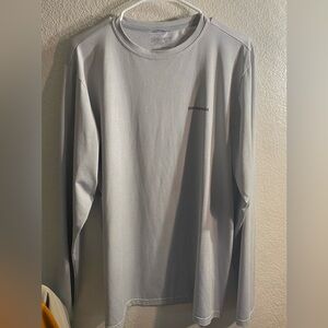 Patagonia Heather Gray Crew Neck Shirt